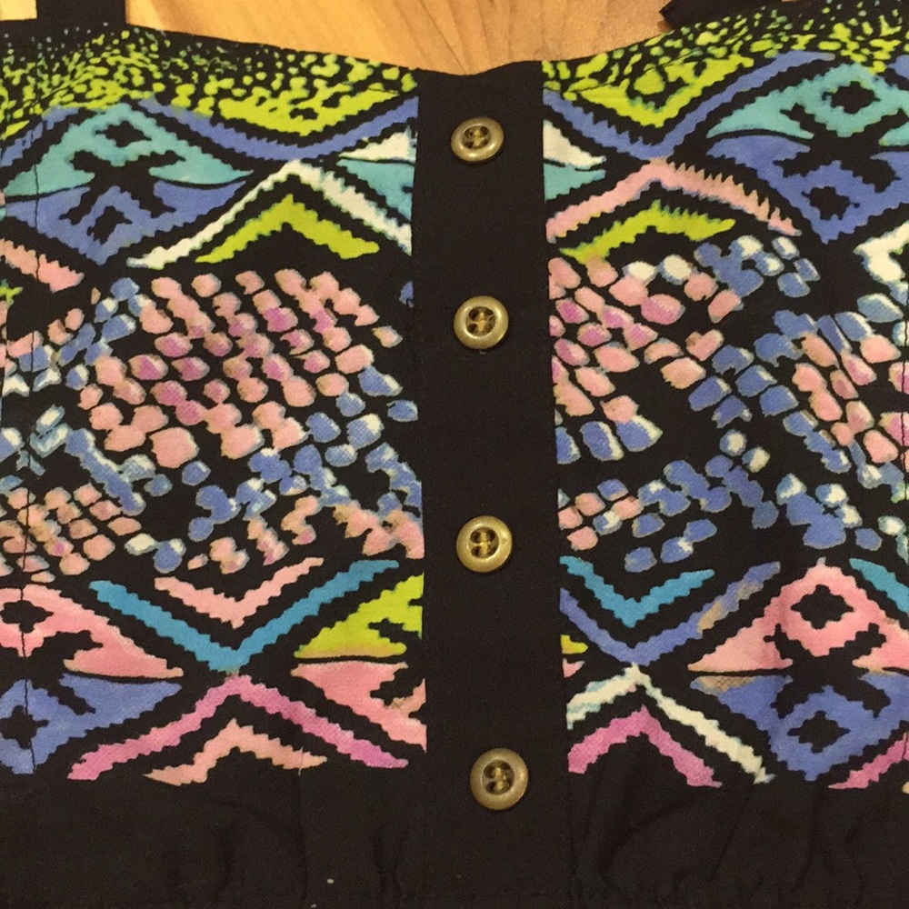 Patterned Crop Top - image 3